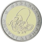 Commemorative coin of the 100th anniversary of the birth of Miki Muster