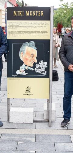 Ulična razstava Miki Muster