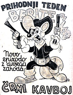 Bibliografije vinjet in napovednikov Mikija Mustra